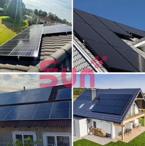 Panneaux solaires en stock aux États-Unis, Sunplus 445W, panneaux solaires entièrement noirs pour projets photovoltaïques résidentiels aux États-Unis - Product Image 4
