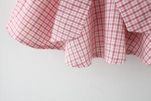 ชุดวันเกิดเด็กน่ารัก ชุดเดรสลายสก็อตสำหรับเด็กผู้หญิงจากจีน - Product Image 6