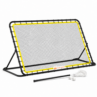 Filet de rebond pliable pour le lacrosse avec logo personnalisé, équipement d'entraînement sportif pour les commandes en gros OEM