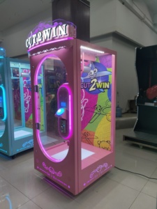 เครื่องเกมรางวัลตุ๊กตาตัดหยอดเหรียญสำหรับล็อตเตอรี่และของเล่นตุ๊กตาสุดสนุก - Product Image 5