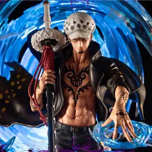 Schlussverkauf große Größe 41 cm Can Shine Anime-Figur One Pieces Luffy Trafalgar D. Wasserrecht Actionfiguren