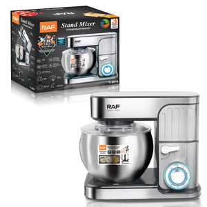 Batidora de Alimentos RAF de 1300W, 3 en 1, para el Hogar, con Diseño de Elevación de Tazón, 4L, Comercial, Alemán, para Amasar Masa, Electrodoméstico de Cocina - Product Image 1