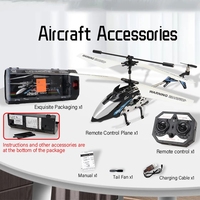 Avion télécommandé de haute qualité Fuselage Super Stable modèle amusant en alliage métallique jouet volant hélicoptère Rc
