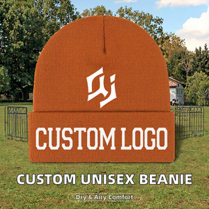 Gorro Personalizado OEM/ODM, Unisex, Tejido, Invierno, Sin Borde, Logotipo Bordado en 3D, MOQ Bajo, Transpirable/Impermeable, 100% Acrílico, Deportivo - Product Image 2