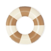 Bouée de natation gonflable en PVC à rayures rétro, bouée flottante sous les bras, flotteurs de piscine d'été pour la plage et les fêtes en plein air