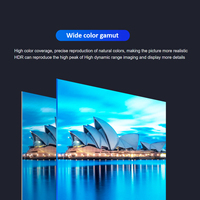 Layar LED Indoor P1.25 600x337.5mm Panel Ultra Tipis Warna Penuh 4K Video Wall LED Indoor