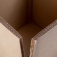 Boîtes de poubelle octogonale laminées au mur de 5 pièces grand emballage de produits lourds expédiés en vrac Gaylord literie verres en carton ondulé
