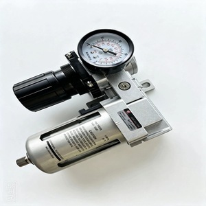 Régulateur de pression de filtre à air SQW QAR4000 QAF4000, unité double avec manomètre, pièces pneumatiques - Product Image 3