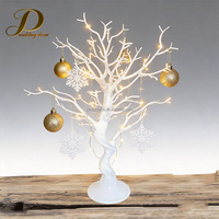 Décorations de table de mariage JINDA, arbre artificiel en résine Manzanita, or, noir, argent, blanc, décoration de mariage