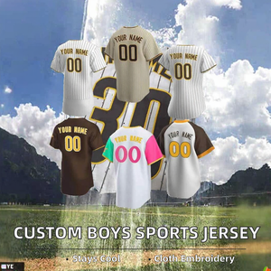 Ropa Deportiva Profesional Bordada Personalizada, Jersey de Alta Calidad de Spandex/Algodón de 160g, Transpirable para Niños, Ropa Deportiva Urbana para Equipos - Product Image 2