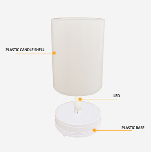 Pin hoạt động Flameless Nến 4 "5" 6 "7" 8 "9" với điều khiển từ xa và hẹn giờ thực sáp trụ cột <span class=keywords><strong>LED</strong></span> nhấp nháy nến - Product Image 5