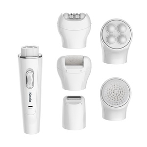 Depiladora y Afeitadora Eléctrica 5 en 1 <span class=keywords><strong>para</strong></span> Mujer, Recargable, Lavable, Impermeable, <span class=keywords><strong>para</strong></span> Depilación Corporal, Piernas, Bikini y Rostro - Product Image 4
