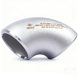 Codo de Acero Inoxidable de 90 Grados de Radio Corto, Conexión de Tubería Soldable, Resistente a la Corrosión, para Tuberías - Product Image 3