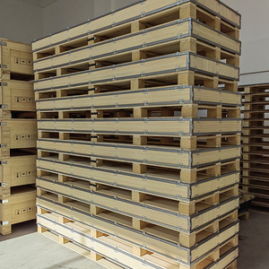 Caisse en contreplaqué à sangles en acier U-Pu Plastics, taille personnalisable, capacité de charge élevée, qualité export, boîte d'emballage - Product Image 3