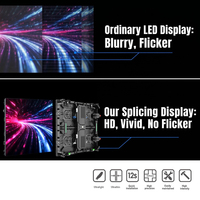 Écran LED géant P3 étanche IP66 pour scène, mur vidéo pour concert, prix P2.976/1.64x1.64ft, affichage LED extérieur à louer