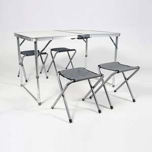 <span class=keywords><strong>2025</strong></span> fabricants en gros barbecue portable pliant extérieur de haute qualité et ensemble de tables et de chaises pliantes de soutien extérieur - Product Image 1