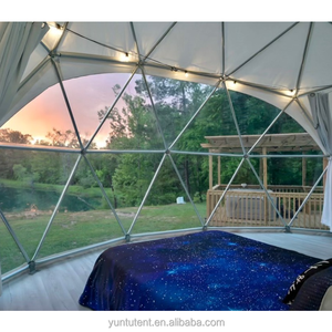 Tente de dôme d'igloo géodésique de glamping de maison de jardin de 9M pour le <span class=keywords><strong>camping</strong></span> extérieur - Product Image 3