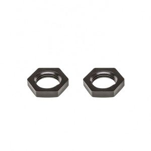 #10-24 UNC Thread Stainless Steel Machine <b>Screw</b> Hex Nuts Silver Finish Drilling - Product Image 1