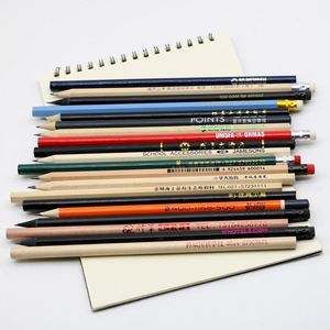 Crayon en bois personnalisé pour la rentrée scolaire, prix de gros, 7 pouces, mines HB 2B 2H, formes hexagonale, ronde et triangulaire, avec gomme - Product Image 2