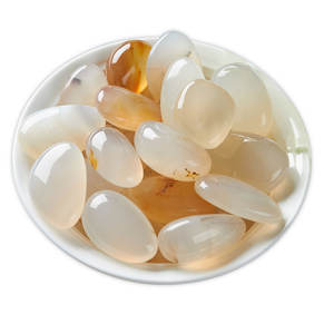 Oceaan Chalcedoon Natuurlijke Grasbloem Agaat Ruwe Steen Regenbloem Kiezelsteen Aquariumdecoratie Hydroponische Plantengrind - Product Image 5