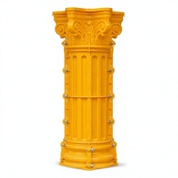 Moule personnalisé en ABS haute résistance pour colonne romaine, coffrage pour balustre en béton, pour décoration extérieure