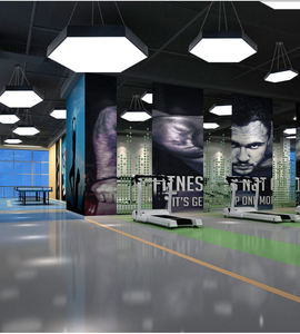 办公酒吧实心工业简约点创意个性家居装饰照明六角亚克力发光二极管吸顶灯 - Product Image 6