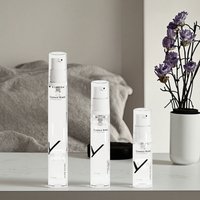 Bouteille de lotion sans air sous vide 5ML/10ML/15ML Bouteilles d'échantillons de sérum de soin de la peau Pompe pour crème pour le visage Masque facial pour Essence Emulsion Eye