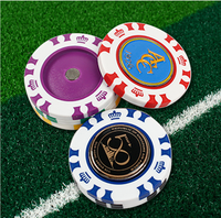 Marqueurs de balle de golf au design nouveau, personnalisables, avec logo sur mesure et haute qualité