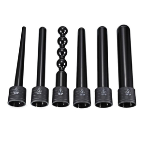 <span class=keywords><strong>6P</strong></span> <span class=keywords><strong>Curling</strong></span> Sắt 6 Trong 1 Gốm Tóc Curler Con Lăn Công Cụ Tạo Kiểu Tóc Perm Sắt <span class=keywords><strong>Curling</strong></span> Wands Tự Động Tóc Curlers Con Lăn - Product Image 2