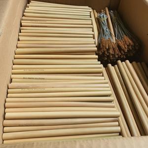 Meilleures ventes de pailles en bambou/pailles en bambou biodégradables gravure de quantité en vrac logo pour la vente en gros à bas prix - Product Image 4