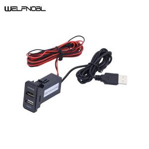 Хорошее качество DC 12V 24V 2 порта аудио <span class=keywords><strong>USB</strong></span> разъем <span class=keywords><strong>USB</strong></span> Автомобильное зарядное устройство для телефона SUZUKI - Product Image 5