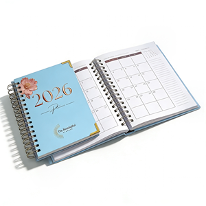 Cuaderno de Notas con Logotipo Grabado en Relieve, Diseño Personalizado, Impresión y Encuadernación en Espiral, Gran Venta - Product Image 6