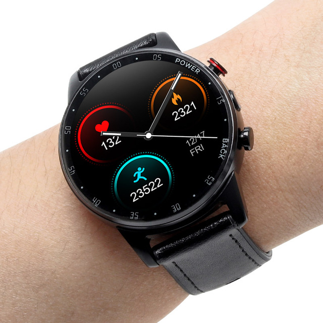 KW390 1.39inch Round Screen Single SIM Card WiFi GPS Android Smart Watch Phone