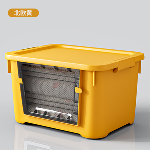 Thùng nhựa đựng đồ cỡ lớn, có cửa sổ mở phía trước, sản xuất trực tiếp tại nhà máy, dùng để đựng quần áo trẻ em, đồ chơi và đồ dùng giường ngủ - Product Image 6