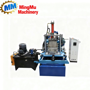 Mingmu Automatic CZ <span class=keywords><strong>Purlin</strong></span> Channel Máquina formadora de rollos para construcción de edificios con PLC que hace canales de perfil C/U/Z - Product Image 1