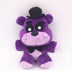Peluche de Five Nights at <span class=keywords><strong>Freddy</strong></span>'s, el de SML con llaveros, periférico del juego, zorro rojo, conejo morado, juguetes de peluche - Product Image 6