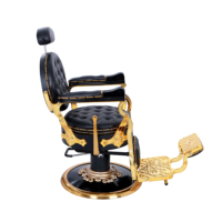 Chaise de barbier moderne de luxe en gros à bas prix, fournitures d'usine de meubles de salon de coiffure et de beauté en Chine