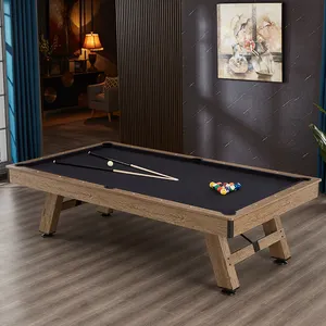 Fabrika doğrudan sıcak satış popüler üstün kalite güçlü çerçeve ve bacaklar 8ft bilardo masası stokta