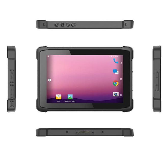Factory Customized 10.1'' MSM8953 Rugged Tablet PC with Android Wifi 4G Lte GPS NFC IP67 Waterproof Rugged Tablets