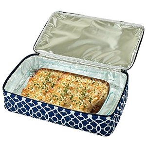 doble capa pastel bolsas <span class=keywords><strong>con</strong></span> aislamiento térmico comida transportistas para cocinas lentas cazuela platos <span class=keywords><strong>Pizza</strong></span> - Product Image 3