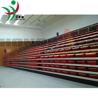 Sièges de stade pliants, chaises de tribune souples, gradins rétractables, gradins télescopiques électriques à montage frontal avec dossier souple pliable