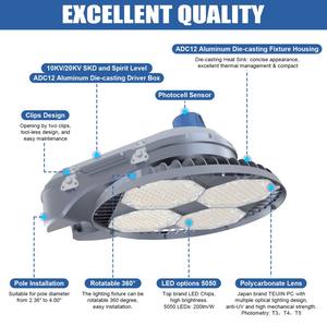 Reflector Exterior de 160000LM 5700K IP65 Impermeable, Luces de Seguridad para Estadios, Farolas de Alta Potencia para Garaje, Jardín, Césped, Patio, Estacionamiento - Product Image 3