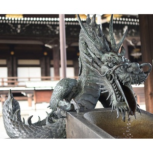 Sculpture de dragon, grande taille, 15 cm, statue chinois célèbre, décoration, taille de vie, haute qualité - Product Image 2