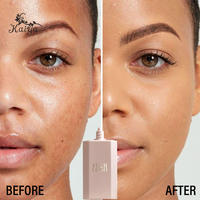 Fond de Teint Liquide Couvrant et Lumineux Longue Tenue SPF 40 Effet Peau Parfaite Super Sérum Maquillage Marque Blanche