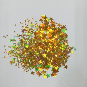 5 mm olografico oro stelle Glitter coriandoli luccichio paillettes stella per artigianato compleanno festa di nozze decorazioni Festival - Product Image 6