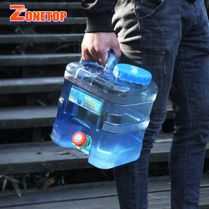 High Quality 10L 15L 20L Square Storage Water Pail Clear Blue <strong>Plastic</strong> Barrel <strong>Drums</strong> - Product Image 4