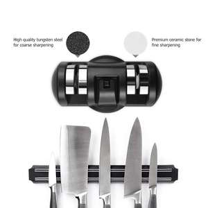 اكسسوارات المطبخ الإبداعية اكسسوارات المطبخ أدوات سكين من السيراميك مبراة حماية سكين صيانة - Product Image 4