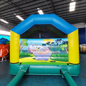 Château gonflable pour enfants, structure de jeux gonflable commerciale, jungle gonflable, château gonflable singe coquin - Product Image 4