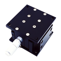 Plate-forme de levage de ciseaux de positionnement vertical d'axe Z de série de LB réglage fin étape manuelle étape d'optique d'entraînement à haute résolution