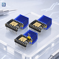 Module de commande de moteur pas à pas avec dissipateur thermique en aluminium bleu, potentiomètre de courant réglable, haute subdivision, faible vibration